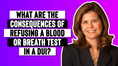 What are the Consequences of Refusing a Blood or Breath Test in a DUI?